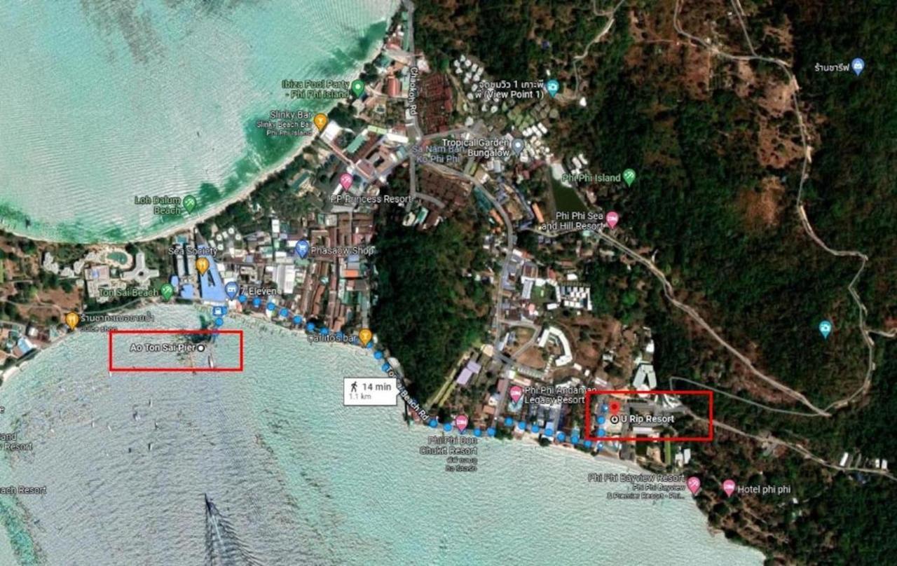 U Rip Resort Phi Phi Hotel Eksteriør billede